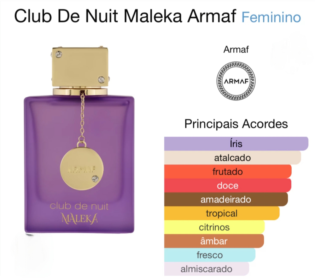 Maleka club de Nuit  105ml - Miniatura 3